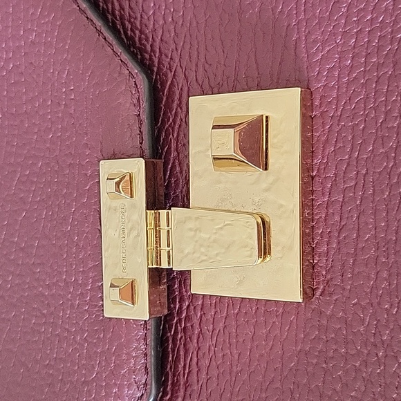 Rebecca Minkoff Paris pochette top handle crossbody handbag - Picture 7 of 8